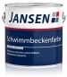 Preview: JANSEN Schwimmbeckenfarbe weiß 750 ml