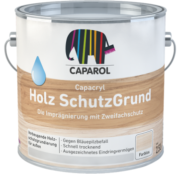Caparol Capacryl Holz SchutzGrund farblos