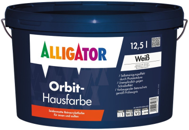 ALLIGATOR Orbit Hausfarbe LEF weiß 12.5 L