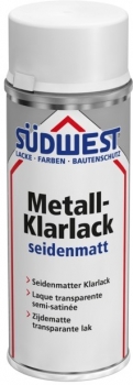 SÜDWEST Metall- Klar-Lack 0901 farblos seidenmatt 400 ml C61
