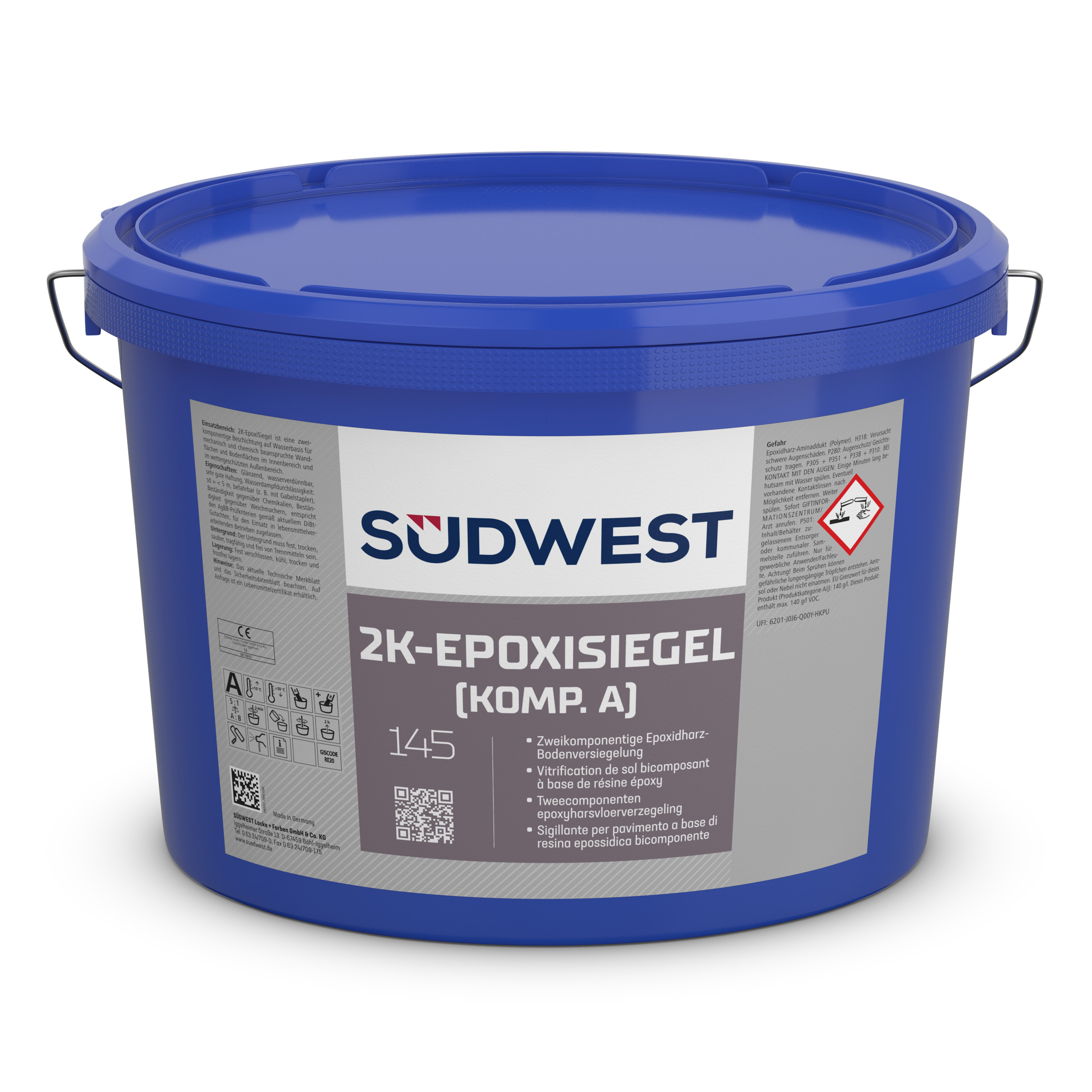 4 Stk. Polyamidrolle Rolle für 2K-Epoxidharz Bodenbeschichtung Epoxy Grundierung