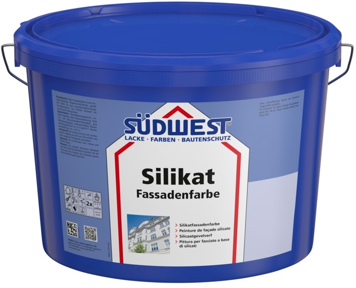 Farbenhaus Schupp Sudwest Silikat Fassadenfarbe 9110 Weiss F71