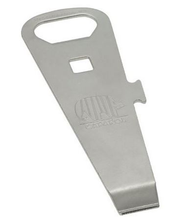 MARINEO Farbdosenöffner Aus Edelstahl – Profi-Dosenöffner Für Farb- & Lackdosen, Inkl. Flaschenöffner, Nagelzieher, Ringschlüssel (10 & 20), Für Dosen 250 Ml Bis 25 L