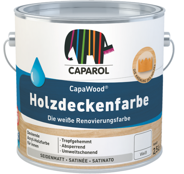 Caparol CapaWood Holzdeckenfarbe