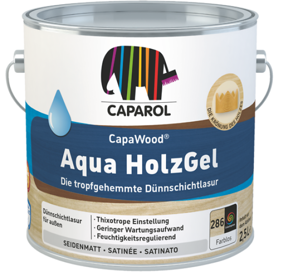 Caparol CapaWood Aqua HolzGel