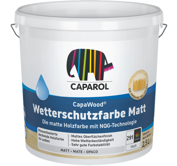 Caparol CapaWood Wetterschutzfarbe MATT