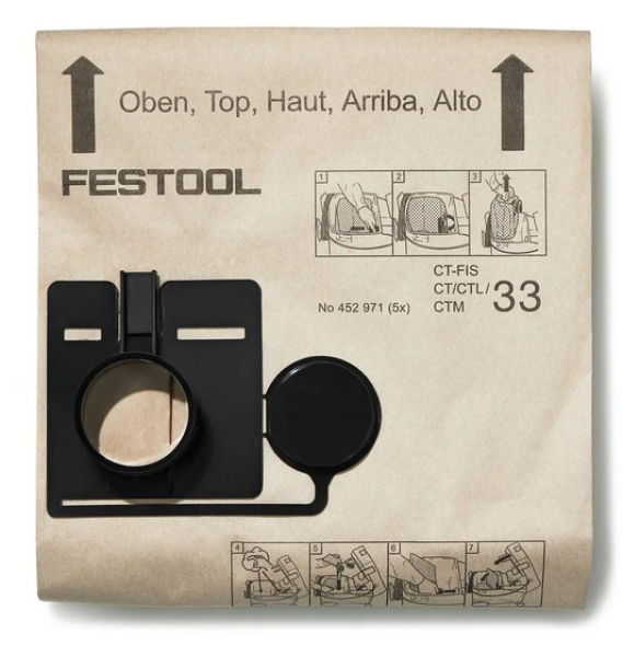 Festool Filtersack FIS-CT 33 für CT 33