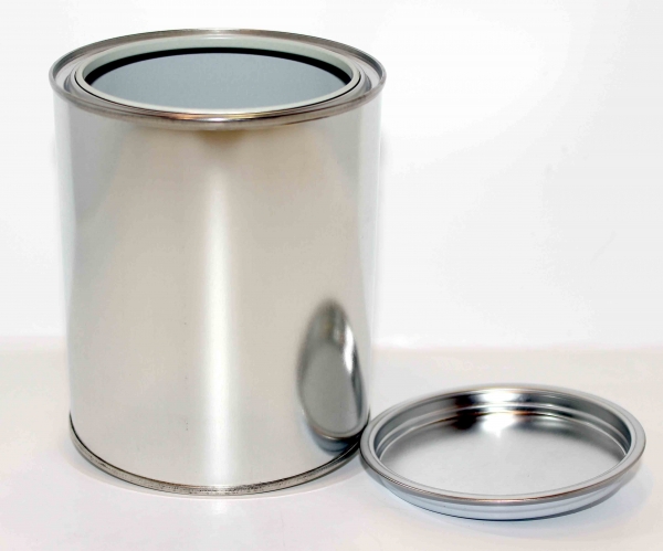 Leerdose aus Metall innenlackiert 750 ml