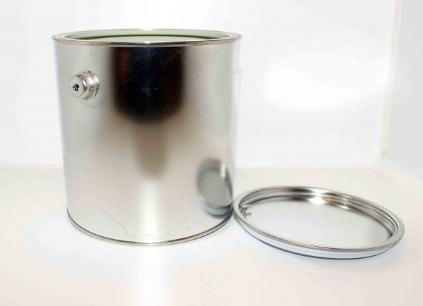 Leerdose aus Metall innenlackiert 2.5 Liter