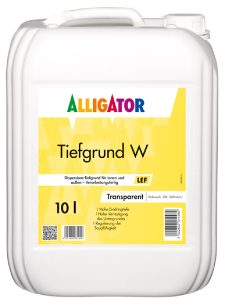 ALLIGATOR Tiefgrund W LEF