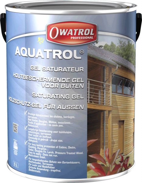 Owatrol Durieu AQUATROL - Holzschutz-Gel für Außen
