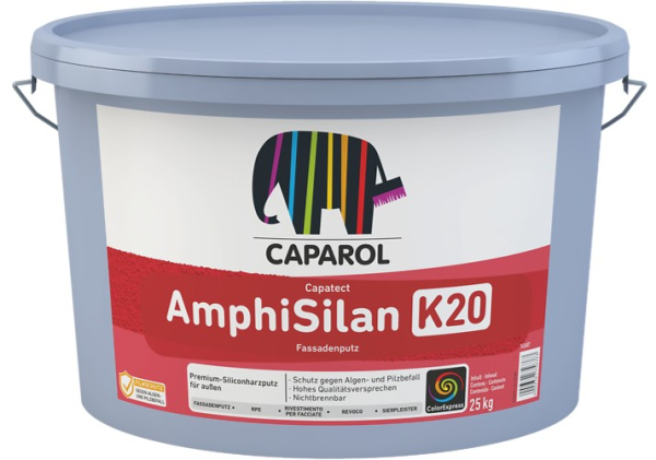 Caparol AmphiSilan Fassadenputz R + K 25 Kg