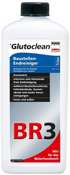 Glutoclean Baustellen-Endreiniger BR3 1 Liter