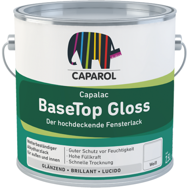 Caparol Capalac BaseTop Gloss Weiß