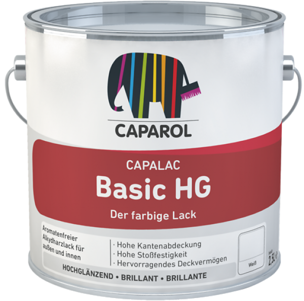 Caparol Capalac Basic HG weiß 2.5 Liter