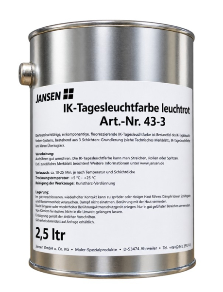 JANSEN 1K-Tagesleuchtfarbe