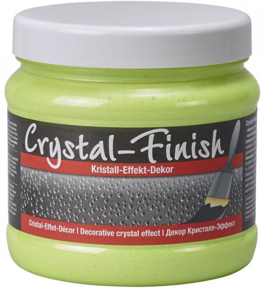 PUFAS Crystal Finish Kristall Effekt Decor Neon Yellow 750 ml