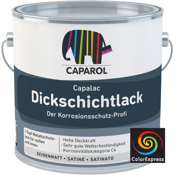 Caparol Capalac MIX Dickschichtlack Glimmer DB Farbtöne