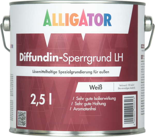 ALLIGATOR Diffundin Sperrgrund LH 2.5 Liter