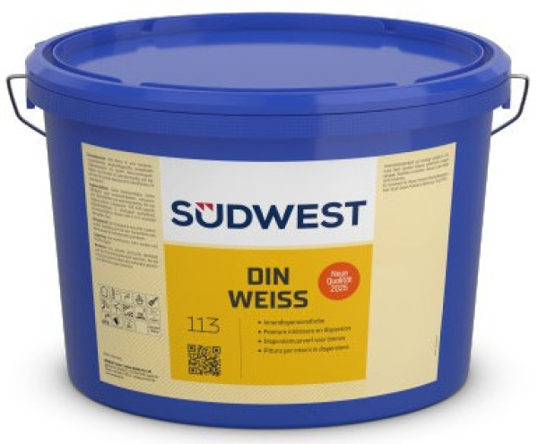 SÜDWEST DIN Weiss 9110 weiß  12.5 Liter