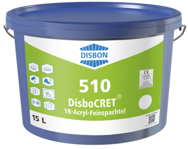 Caparol DisboCRET 510 1K-Acryl-Feinspachtel 15 Liter