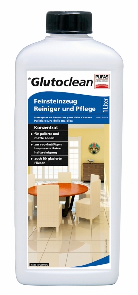 Glutoclean Feinsteinzeug Reiniger und Pflege 1 Liter