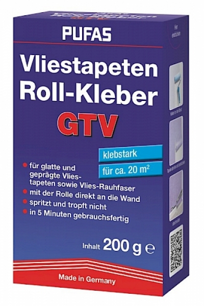 PUFAS Vliestapeten Roll Kleber GVT