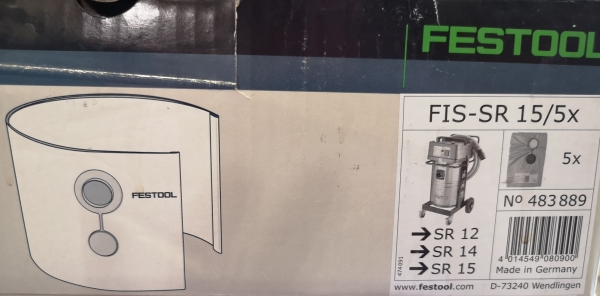 Festool Zweilagiger Filtersack FIS-SR 15/5 483889