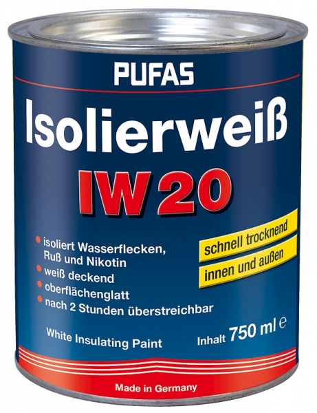 PUFAS Isolierweiß IW 20