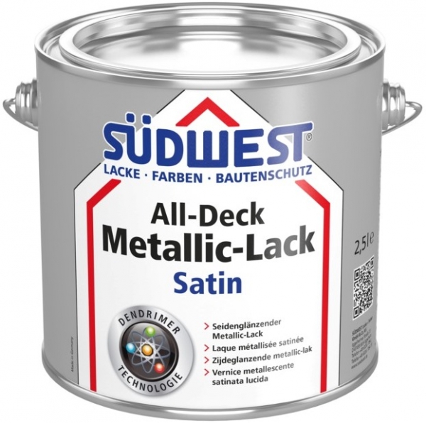 SÜDWEST All-Deck Metallic Lack Satin K67