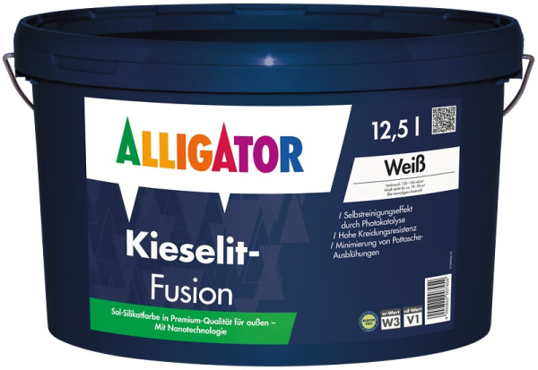 ALLIGATOR Kieselit Fusion weiß 12.5 L