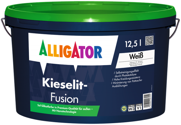 ALLIGATOR Kieselit Fusion weiß 12.5 L