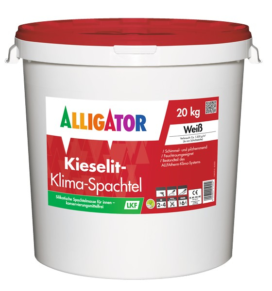 ALLIGATOR Kie­s­elit Kli­ma Spach­tel LKF 20 Kg