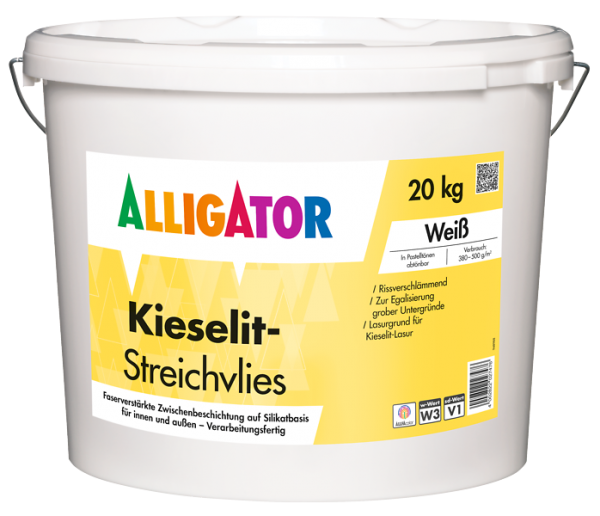 ALLIGATOR KIESELIT Streichvlies 20 Kg