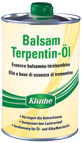 Kluthe Balsam Terpentin-Öl 1 Liter