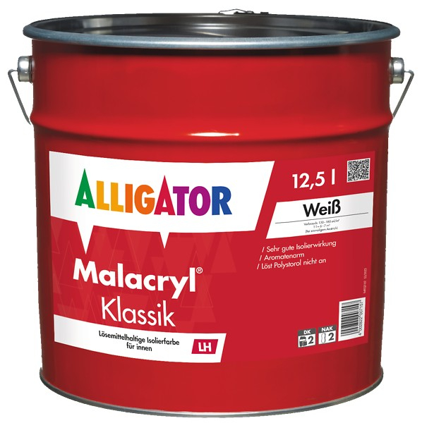 ALLIGATOR Malacryl Klassik 12.5 Liter