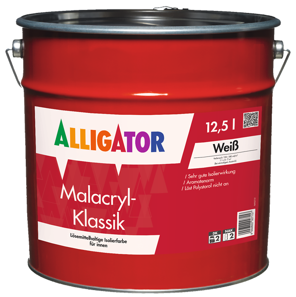 ALLIGATOR Malacryl Klassik 12.5 Liter