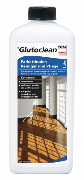 Glutoclean Parkettboden Reiniger und Pflege 1 Liter