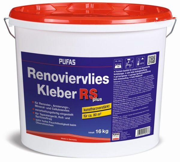 PUFAS Renoviervlies-Kleber RS plus 16 Kg