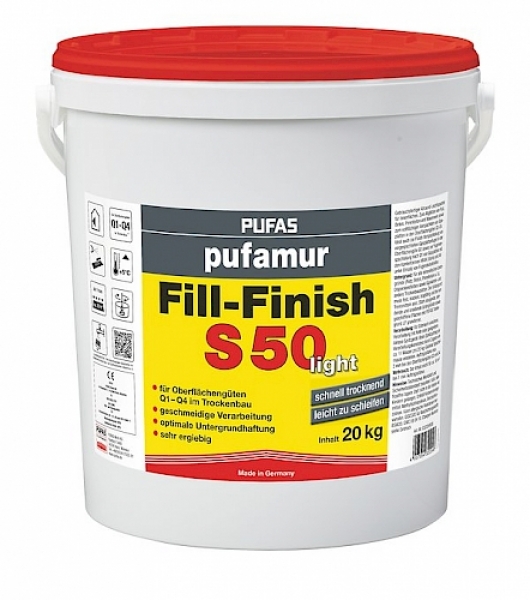 PUFAS pufamur Fill Finish S 50 20 Kg