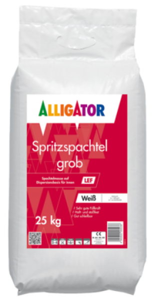 ALLIGATOR Spritzspach­tel grob LEF