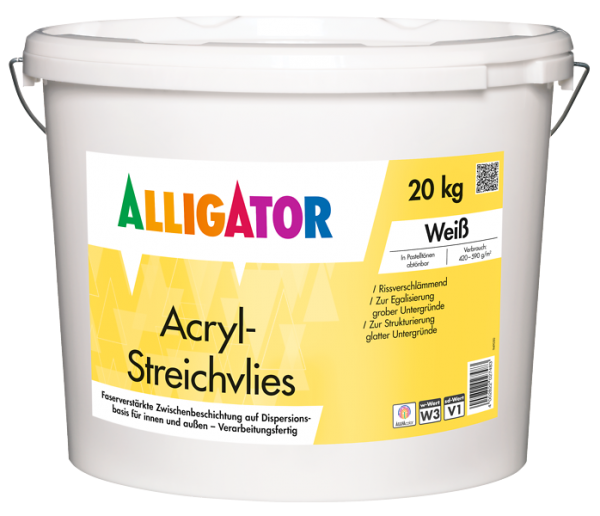 ALLIGATOR Acryl Streichvlies 20 Kg