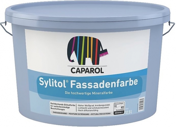Caparol Sylitol-Fassadenfarbe weiß Caparol Sylitol-Fassadenfarbe weiß