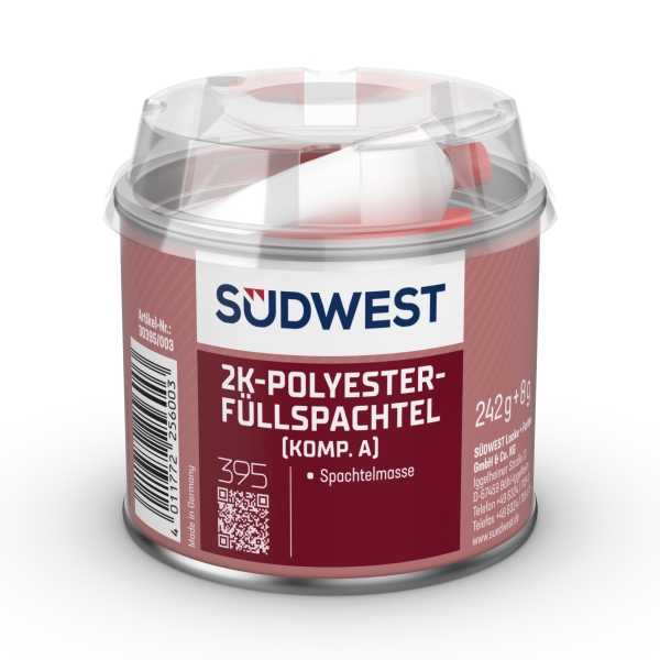 SÜDWEST 2K-Polyester-Füllspachtel weiß L01