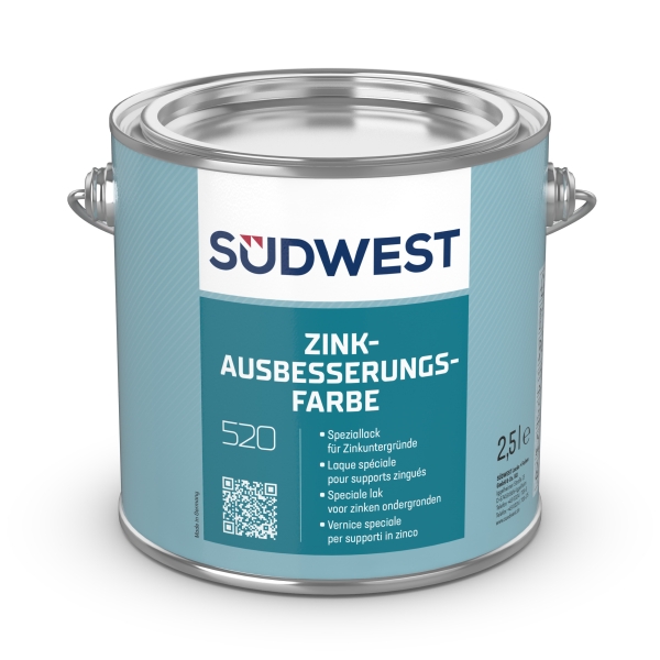 SÜDWEST Zink-Ausbesserungsfarbe 7387 grau R52