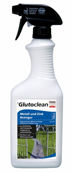 Glutoclean Metall und Zink Reiniger 750 ml