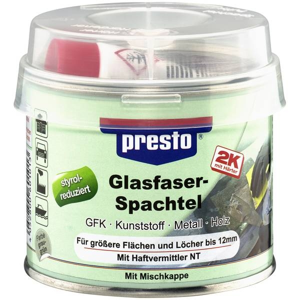 Presto 2K-Glasfaser-Spachtel