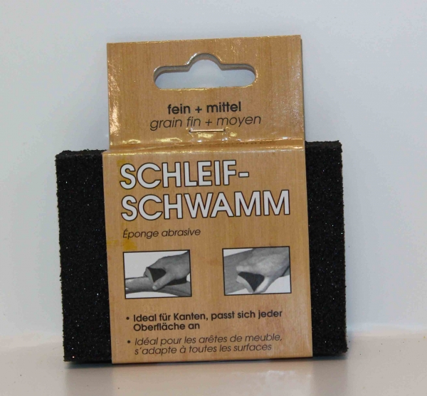 Schleifschwamm fein und mittel 100 x 70 x 25 mm