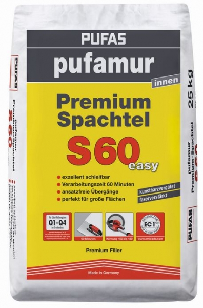 PUFAS pufamur Premium-Spachtel S60 easy