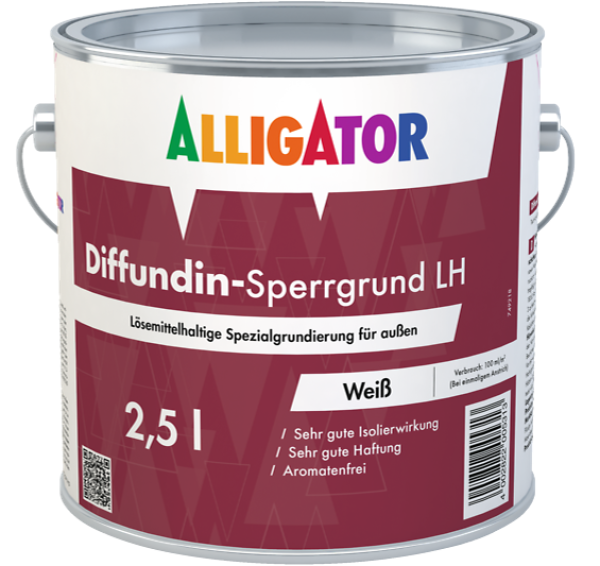 ALLIGATOR Diffundin Sperrgrund LH 2.5 Liter